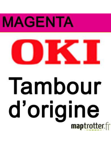 OKI - 46507414 - Tambour magenta- produit d'origine - 30 000 pages