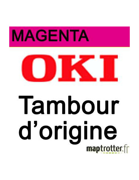 OKI - 46507414 - Tambour magenta- produit d'origine - 30 000 pages