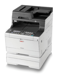 OKI - MC563dn - Imprimante Multifonctions (Imprimante - Copieur - Scanner - Fax) Laser - Couleur - A4 - Recto verso - Réseau - G 2