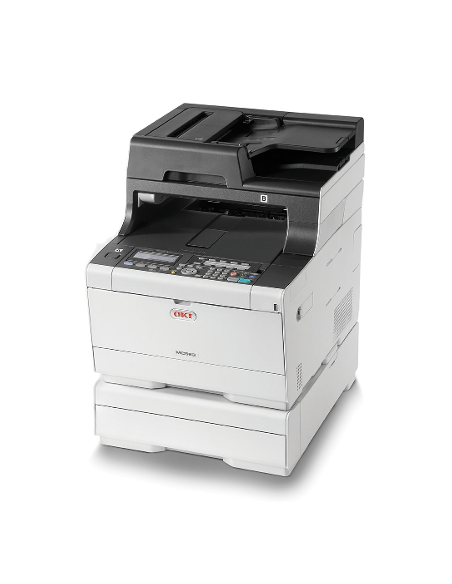 OKI - MC563dn - Imprimante Multifonctions (Imprimante - Copieur - Scanner - Fax) Laser - Couleur - A4 - Recto verso - Réseau - G