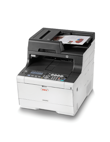 OKI - MC563dn - Imprimante Multifonctions (Imprimante - Copieur - Scanner - Fax) Laser - Couleur - A4 - Recto verso - Réseau - G