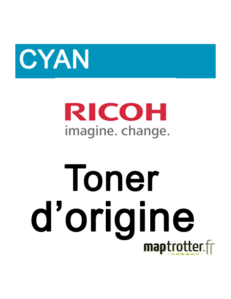 Ricoh - 407532 - Toner - cyan - d'origine - 4000 pages