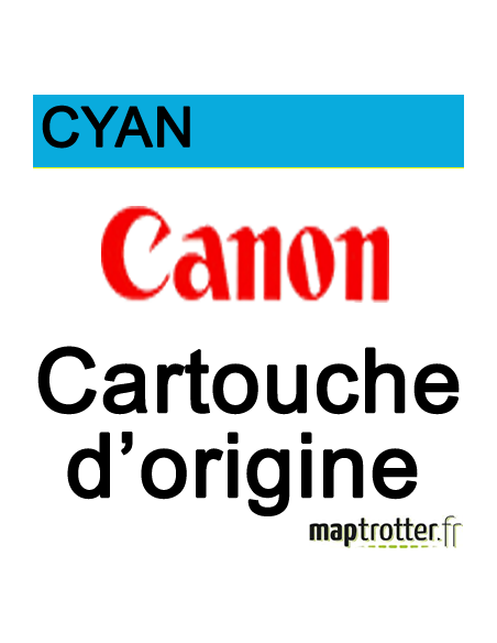 Canon - PFI-107 C - Cartouche d'encre cyan - produit d'origine - 130 ml - 6706B001