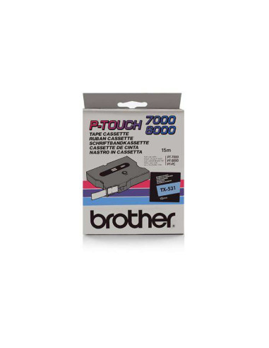 Brother - TX531 - Ruban - Noir/Bleu