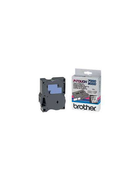 Brother - TX151 - Noir/Transparent - 24mm