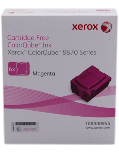 Xerox - 108R00955 - Encre solide - magenta - d'origine - 6 bâtonnets - 17300 pages