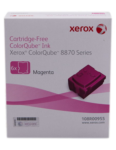 Xerox - 108R00955 - Encre solide - magenta - d'origine - 6 bâtonnets - 17300 pages