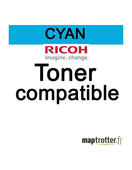 Copymix - Toner compatible Ricoh - MPC400E - 841551 - cyan