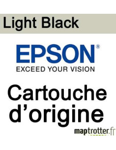 Epson - T7609 - Cartouche d'encre noir clair - produit d'origine - 25.9 ml - 12000 pages - C13T76094010