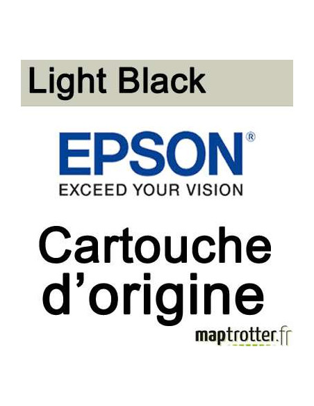Epson - T7609 - Cartouche d'encre noir clair - produit d'origine - 25.9 ml - 12000 pages - C13T76094010