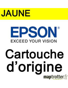 Epson - T3244 - Cartouche d'encre - jaune - produit d'origine - C13T32444010