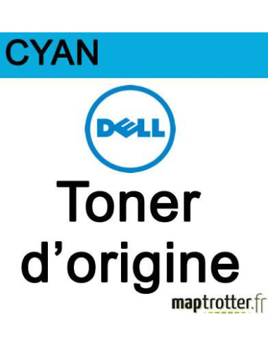 Dell - 593-11141- Toner cyan - produit d'origine - 1400 pages - C5GC3