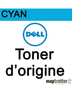 Dell - 593-BBLL - Toner cyan - produit d'origine - 1400 pages -H5WFX