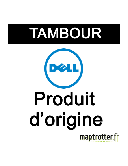 Dell - 593-BBEJ - Tambour - Produit d'origine - 60000 pages -TWR5P 