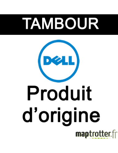 Dell - 724-10525 - Tambour - Produit d'origine - 100 000 pages - WX76W