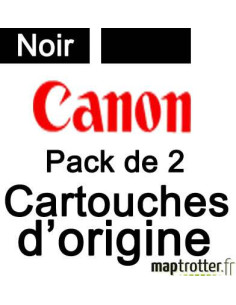 Canon - 6431B005 - PGI-550XL noire pack 2 - produit d'origine