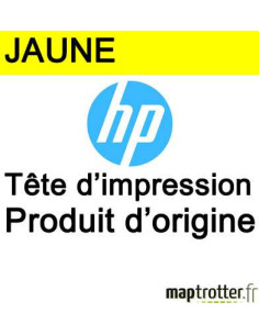 HP - 11 - Tête d'impression jaune - produit d'origine - C4813A 