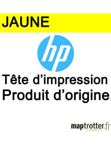 HP - 11 - Tête d'impression jaune - produit d'origine - C4813A 