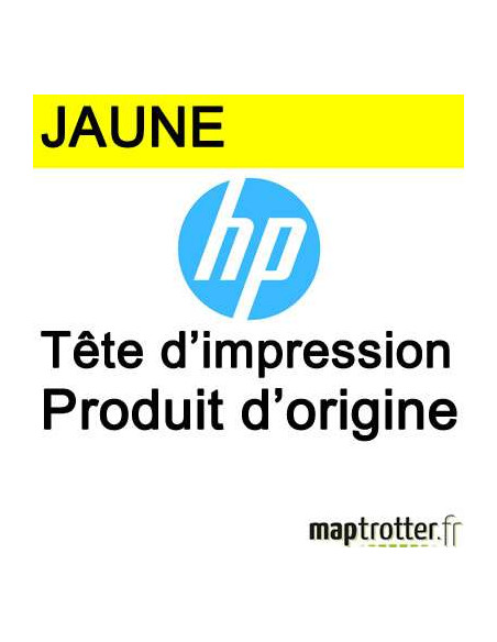 HP - 11 - Tête d'impression jaune - produit d'origine - C4813A 