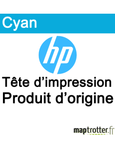 HP - 11 - Tête d'impression cyan- produit d'origine - C4811A