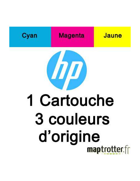 HP - 343 - Cartouche d'encre 3 couleurs - produit d'origine - C8766EE - 330 pages