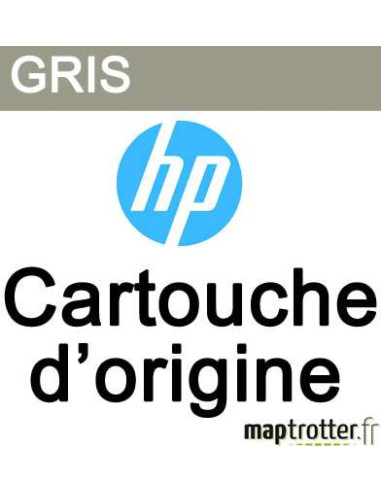 HP - 72 - Cartouche d'encre grise - produit d'origine - 130 ml - C9374A