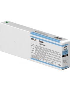 Epson - T8045 - Toner cyan clair - produit d'origine - 700 ml -  Ultrachrome HD/HDX - T804500