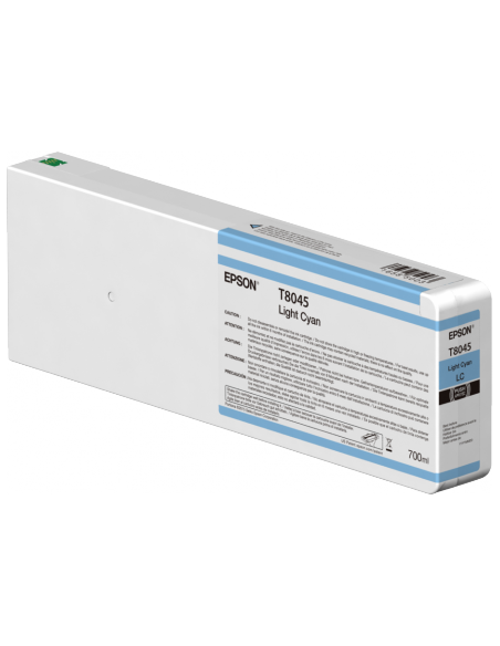 Epson - T8045 - Toner cyan clair - produit d'origine - 700 ml -  Ultrachrome HD/HDX - T804500
