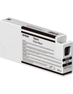 Epson - T8241 - Toner noir photo - produit d'origine - 350 ml -  Ultrachrome HD/HDX - T824100