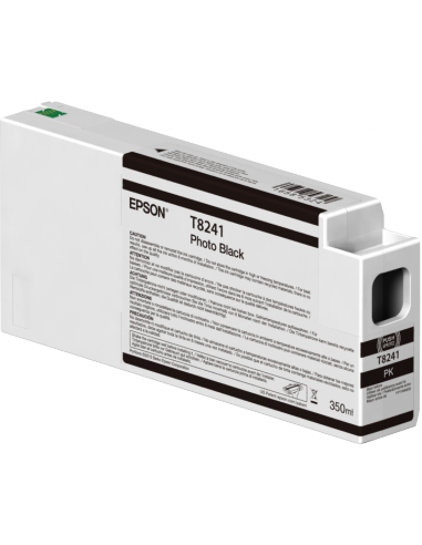 Epson - T8241 - Toner noir photo - produit d'origine - 350 ml -  Ultrachrome HD/HDX - T824100