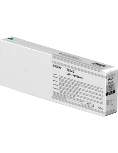 Epson - T8049 - Toner noir light light - produit d'origine  -700 ml -  Ultrachrome HD/HDX - T804900