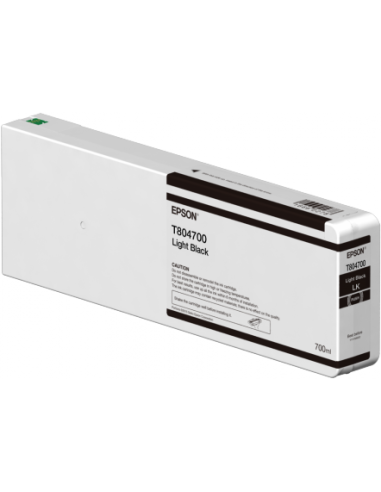Epson - T8047 - Toner noir clair - produit d'origine - 700 ml -  Ultrachrome HD/HDX - T804700