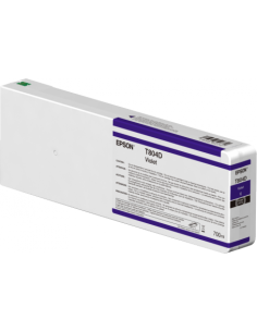 Epson - T804D - Toner violet - produit d'origine -700 ml - UltraChrome HDX - T804D00