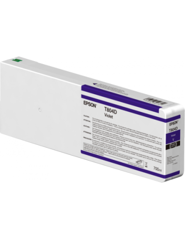 Epson - T804D - Toner violet - produit d'origine -700 ml - UltraChrome HDX - T804D00