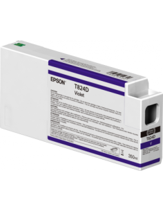Epson - T824D - Toner Violet - produit d'origine -350 ml - UltraChrome HDX - T824D00
