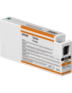 Epson - T824A - Toner orange - produit d'origine -350 ml -  Ultrachrome HDX - T824A00
