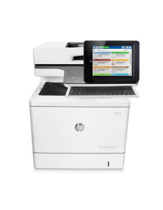 HP - LaserJet Enterprise M577f - Imprimante multifonctions (Imprimante - Copieur - Scanner - fax) laser - couleur - A4 - B5L47A