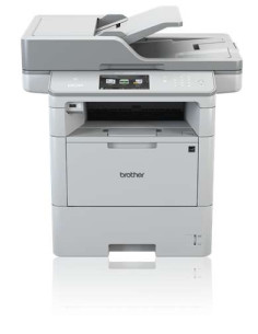 Brother - DCP-L6600DW - Imprimante multifonction (Impression - copie - scan) laser - noir et blanc - A4 - recto verso - wifi - 4 2