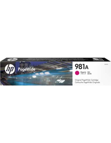 HP - J3M69A - 981A - Cartouche d'encre - magenta - produit d'origine - 6 000 pages