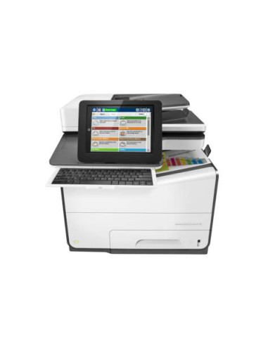 HP - PageWide Enterprise Color Flow 586z - G1W41A - Multifonction (Impression, copie, scanner, fax) jet d'encre - couleur - A4 , recto verso en impression, copie, scan - 50 ppm