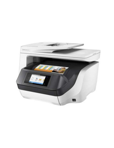 HP - OfficeJet Pro 8730 - Imprimante multifonction (impression, copie, scanner, fax) jet d'encre couleur, A4, Wifi, 24 ppm