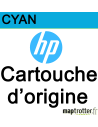 HP - T6L87AE - Cartouche d'encre - cyan - 315 pages    