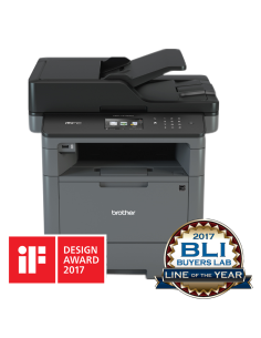 Brother - MFC-L5700DN - Imprimante multifonction (Impression - copie - scan - fax) laser - noir et blanc - A4 - recto verso - ré