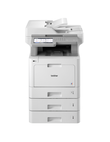Brother - MFC-L9570CDW - Imprimante multifonction (Impression - copie - scan - fax) laser - couleur - A4 - recto-verso - wifi - 