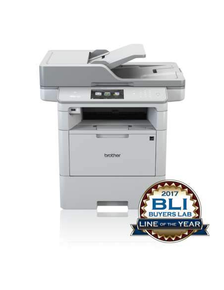 Brother - MFC-L6800DW - Imprimante multifonction (Impression - copie - scan - fax) laser - couleur - A4 - recto-verso - wifi - 4