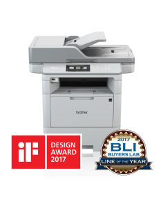 Brother - MFC-L6900DW - Imprimante multifonction (Impression - copie - scan - fax) laser - noir et blanc - A4 - recto verso - wi