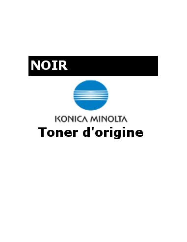 Konica Minolta - A87M050 - TN323 - Toner noir - produit d'origine - 23 000 pages 