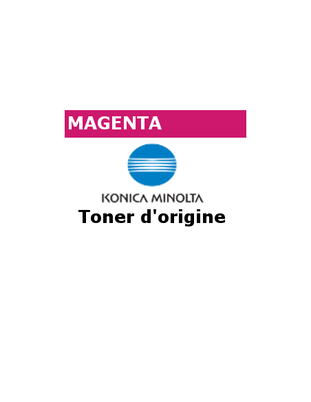 Konica Minolta - A0X5354 - TNP50M - Toner magenta - produit d'origine - 5 000 pages 