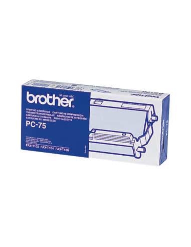 Brother - PC-75 - Ruban - produit d'origine - 140 pages