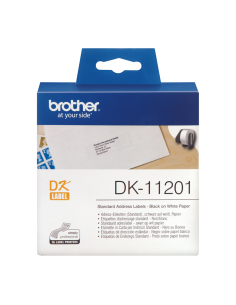 Brother - DK-11201 - Etiquettes d'adressage standard 29 x 90 mm - 400 étiquettes  2